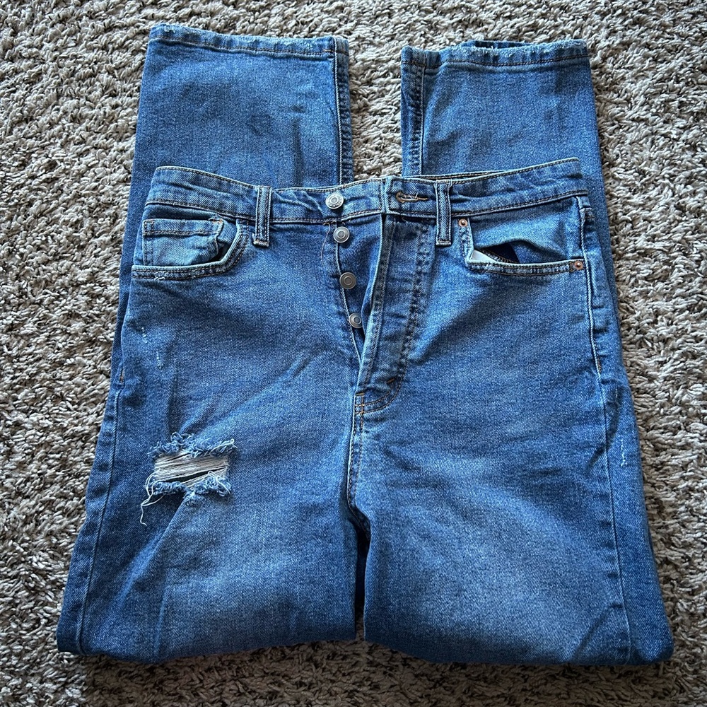 Wild Fable Blue High-Rise Jeans